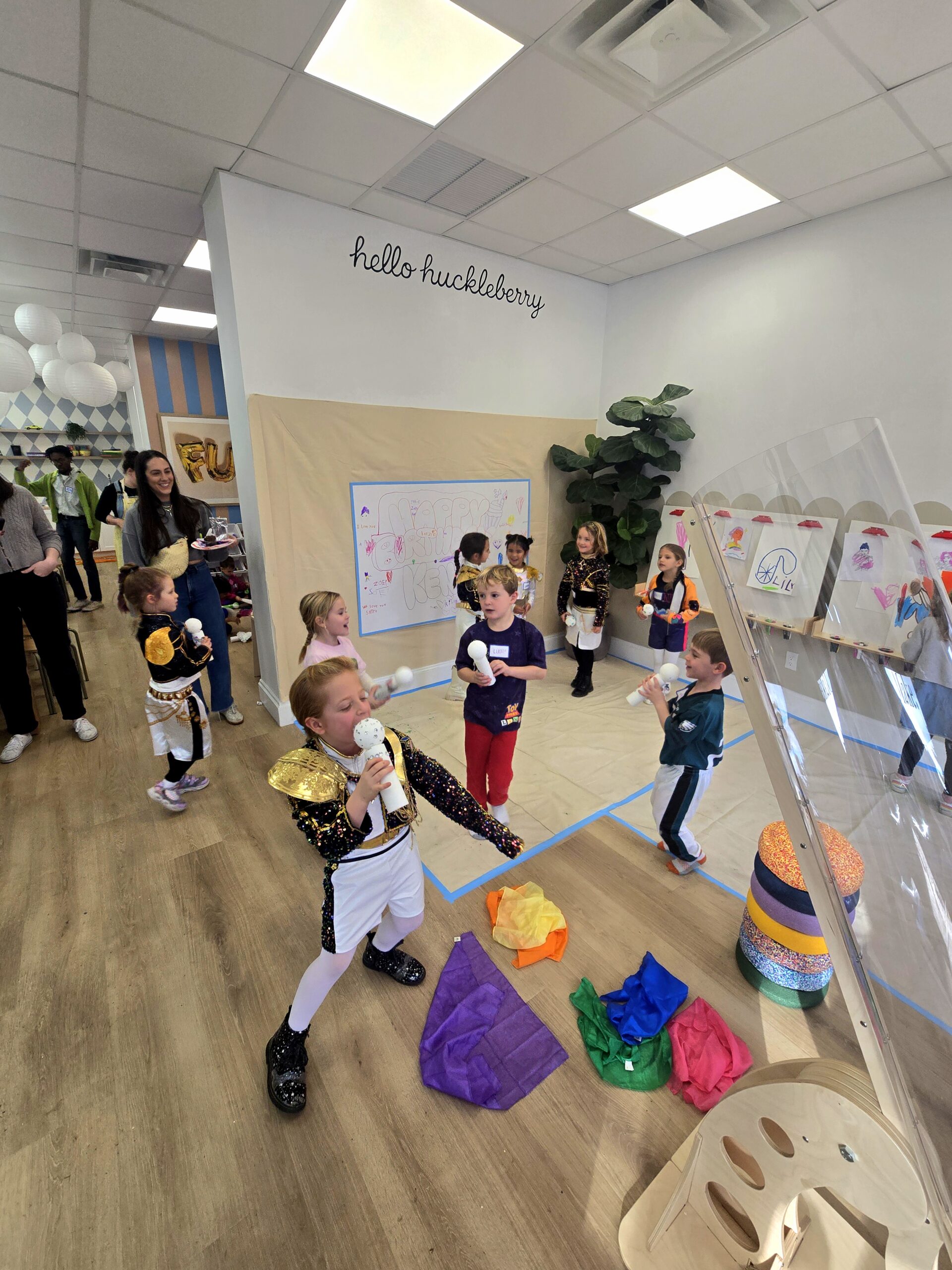 Pop Sparkle Party at Hello Huckleberry